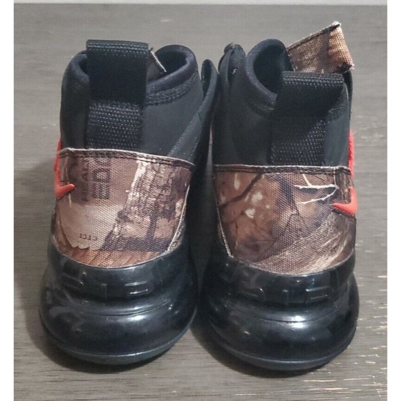 Realtree x Nike Air Force 270 Utility Camo Mens Running Shoe BV6071 001 Sz 7.5 - Picture 3 of 5